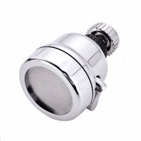 Genericio - Grifo Boquilla Cabezal Giratorio Llave Lavaplatos - Plantb Acabado Brillante Color Plateado