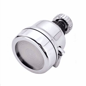 Genericio - Grifo Boquilla Cabezal Giratorio Llave Lavaplatos - Plantb Acabado Brillante Color Plateado