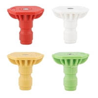 Magideal - 4 Uds. Puntas De Lavadora A Presión Profesional 1/4 ""Boquilla De Lavadora A Presión De Conexión Rápida Duradera Fácil De Instalar Para El Cuidado Del 12 Mm