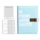 thumbnail image 1 of Carpeta De Desafíos Con Sobres, Libro De Presupuesto Para Presupuestar, Desafiante Ahorro De Dinero, Azul Claro, 1 of 4