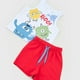 thumbnail image 3 of Conjunto Bebe Niño Short y Polera Tank Blanco Corona, 3 of 5