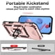 thumbnail image 4 of Funda Resistente Anillo Soporte iPhone 17 Pro Privacidad Cámara Montaje Magnético Oro rosa, 4 of 6