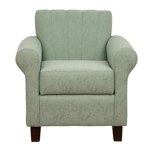 Muebles América - Poltrona Lucy Lino Sidelli Verde Agua