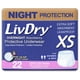 thumbnail image 1 of Ropa interior para incontinencia LivDry Adult XS Overnight, paquete de 22, 1 of 7