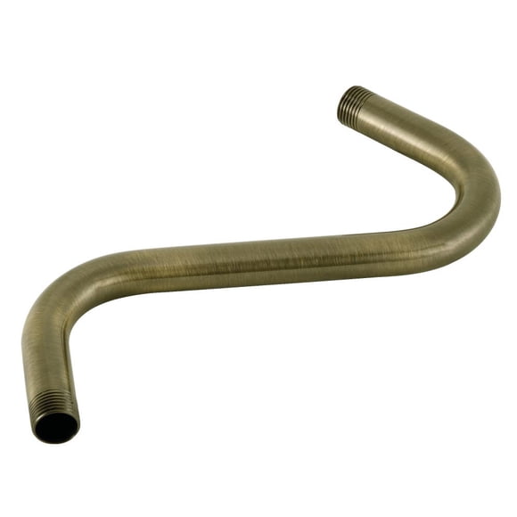 Brazo de ducha Kingston Brass K152A3 en forma de S, 22 cm, latón envejecido