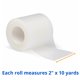 thumbnail image 4 of Cinta quirúrgica Medline Essentials, transparente, 2 cm x 9 m, 6 rollos, 4 of 6