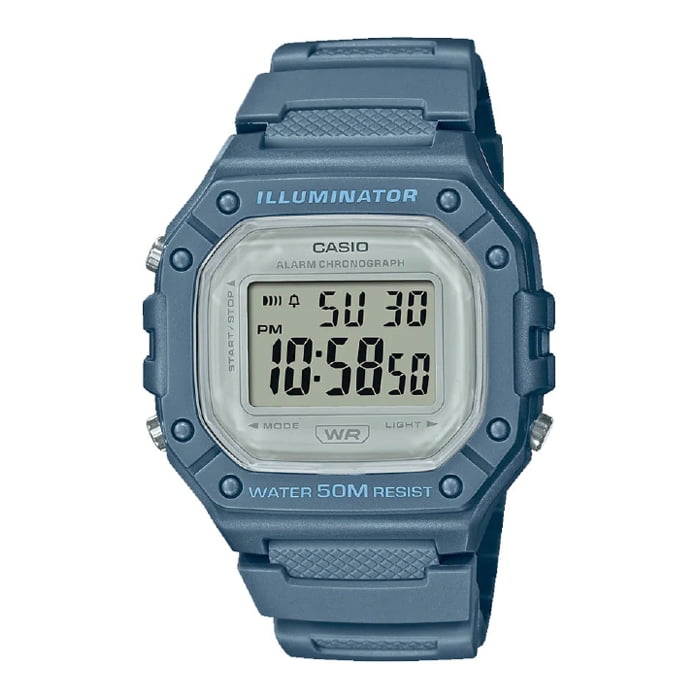 Reloj Digital Celeste Casio W-218hc-2av