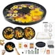 thumbnail image 1 of Kit de resina para manualidades GooCare, bandeja floral negra Pro de 30 cm, 1 of 8