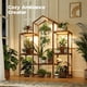 thumbnail image 5 of Soporte para plantas con estante de madera para interiores Grow Light Bamworld, 5 of 6