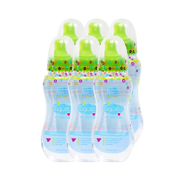 PACK 6 MAMADERAS TODDLER