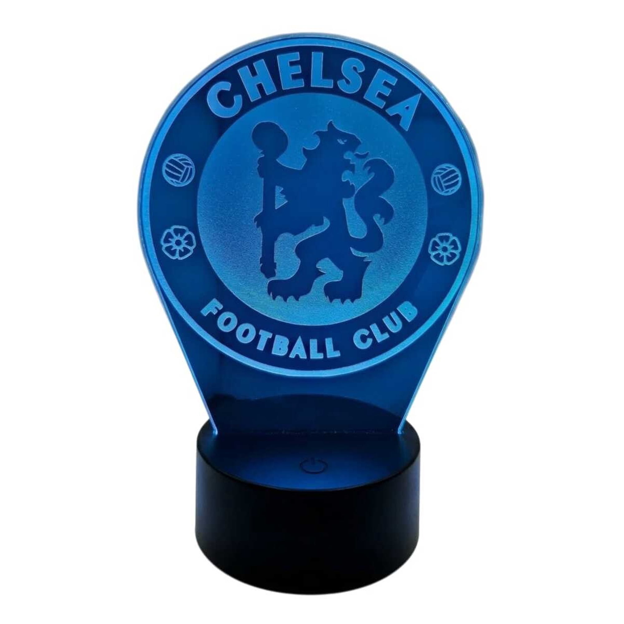 Lampara Ilusion 3d Chelsea De 7 Colores, Base Touch