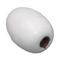 Magideal - Flotador De Ancla Para Canoa Y Kayak, Flotador De Aguas Profundas, Boya De Ancla En Forma De Aceituna, Bola De Cuerda Para Muelle, Navegación, Natació Blanco