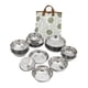 thumbnail image 4 of 20 piezas vajilla para acampada, juego de platos y cuencos, organizador con bolsa de almacenamiento, Kit de comedor para acampar, actividades al aire, 4 of 5