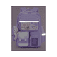 thumbnail image 4 of Mochila Escolar Conejo Violeta Llavero Infantil Niñas, 4 of 6