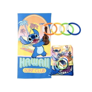 Mashini - Toalla De Baño Niño Niña Con Juguete Y Bolso Stich