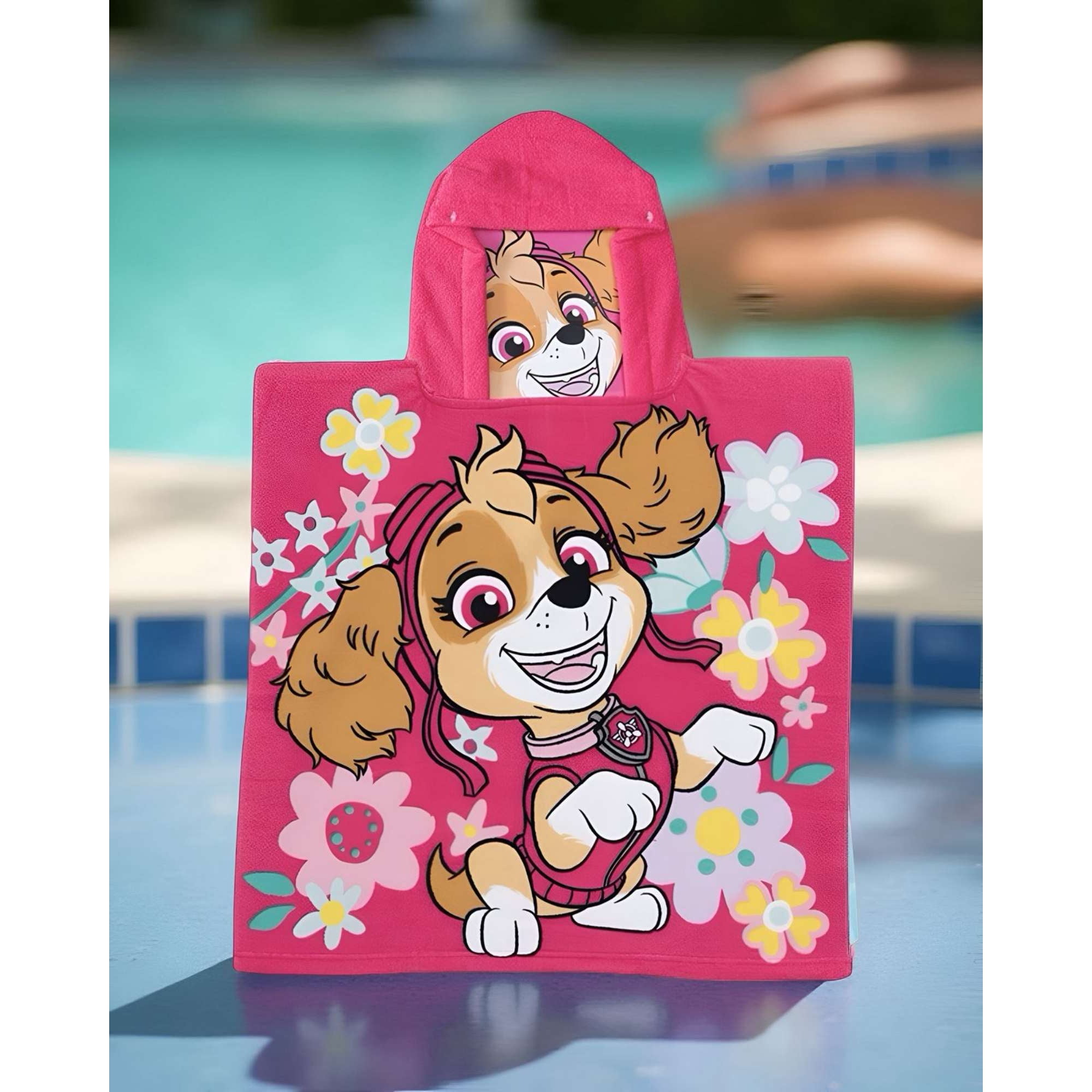 Mashini - Toalla Capucha Playa O Piscina Niño Niña Skey