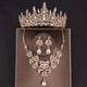 thumbnail image 1 of 3pcs Elegant Crystal Bridal Jewelry Set - Rhinestone Tiara Crown, Necklace, and Earrings - Perfect for Weddings and Special Occasions, 1 of 5