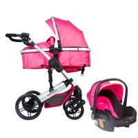 Bbqool - Coche Travel System Everest Pink