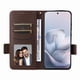 thumbnail image 3 of Funda Cartera para Motorola Edge 70 Fusion Tapa Flip con Ranuras y Soporte Marrón, 3 of 5