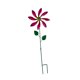 thumbnail image 4 of Molino De Viento De Hierro Con Estaca, Molino De Viento De Metal Para Decoración Exterior De Entrada, Color Rosa Y Rojo, 4 of 5