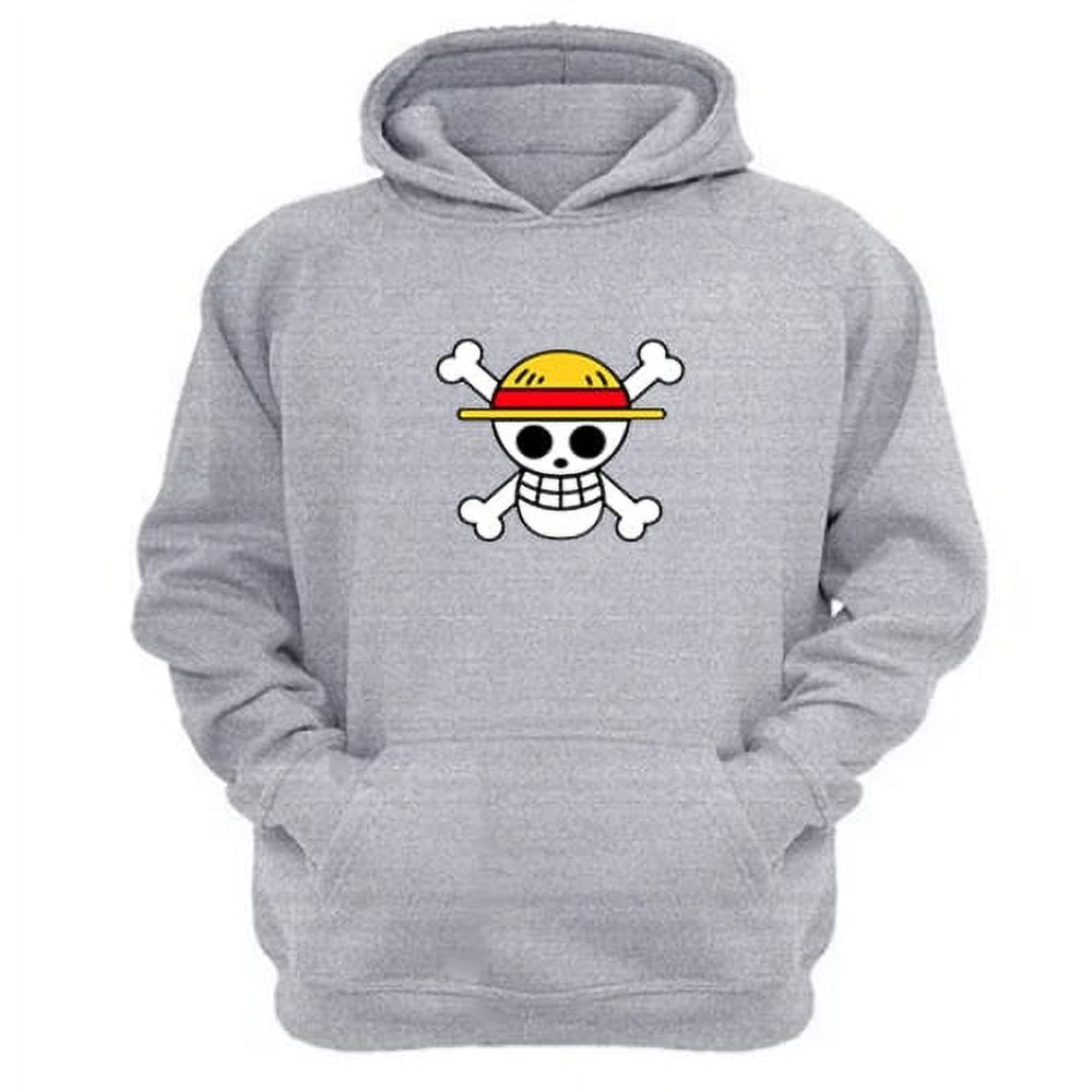 Genérico - Polerón Canguro One Piece Gris Claro Talla Xl Unisex
