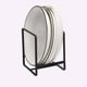 thumbnail image 1 of Maximize Your Kitchen Space with our Modern 1pc Vertical Plate Holder and Cupboard Organizer - Perfect for Small Kitchens and Countertops, Includes Dish Organizer, Cutting Board and Pot Lid Holder - E, 1 of 4