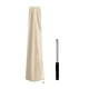 thumbnail image 4 of Paraguas Cubierta De Sombrilla Paraguas Mercado Cubiertas De Sombrilla Para Jardín Patio Patio Beige 190 Cm, 4 of 4