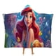 thumbnail image 1 of Manta Capa Con Capucha Desmarcar Princesa Ariel 100x130cm, 1 of 6