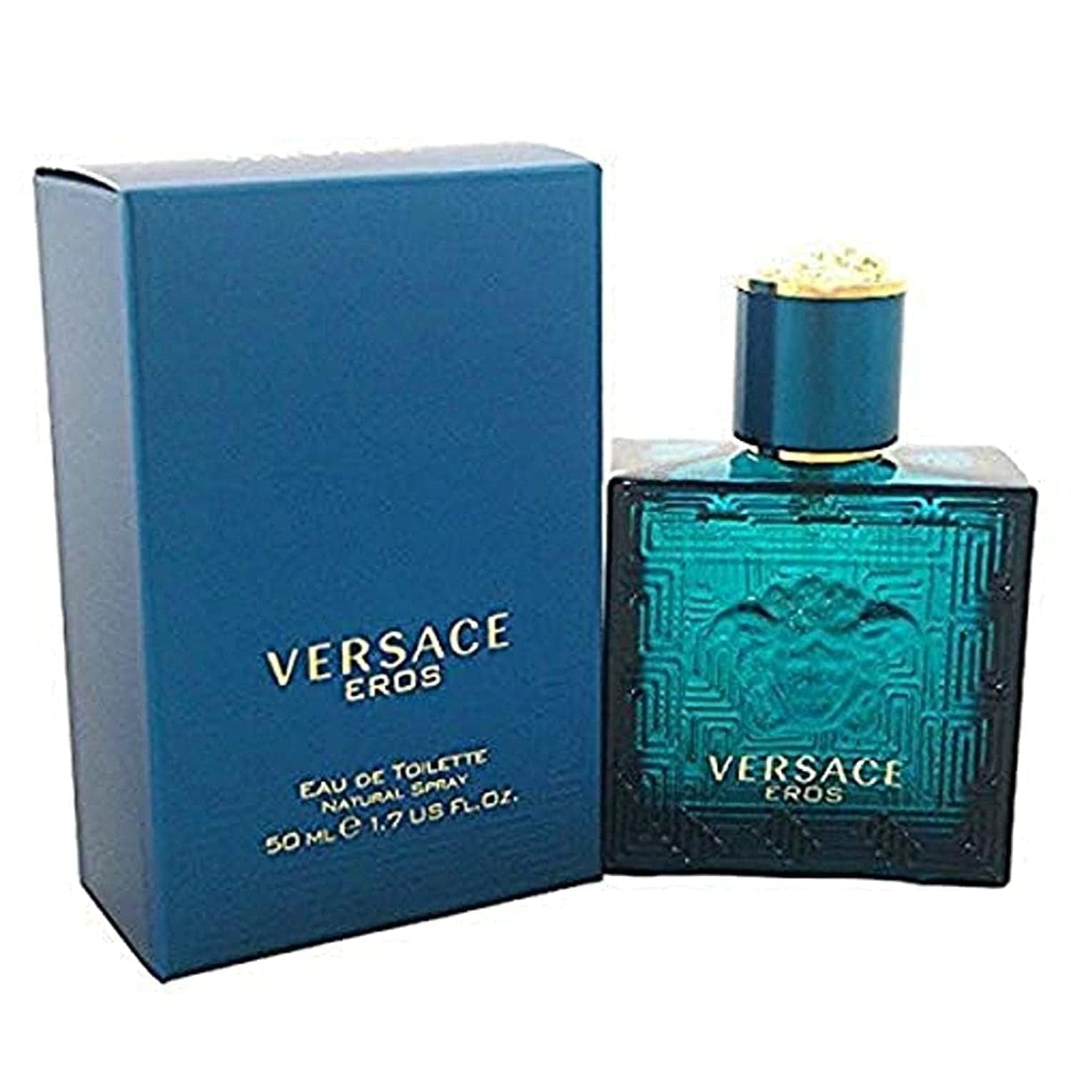 Perfume Versace Eros Eros Eau De Toilette, 50 Ml, Para Hombre
