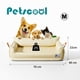 thumbnail image 2 of Cama Sofá de Perro PetsCool 4 Estaciones Impermeable Eco cuero Beige Talla M hasta 25 kg, 2 of 5