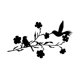thumbnail image 3 of Adorno De Pared De Metal Con Dise?o De Pájaros En La Rama Para Dormitorio, Cocina Y Jardín, 1 Pieza, 2 Pájaros, 3 of 5