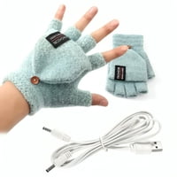 Genérico - Guantes Calefactores Con Conexion Usb Calentador De Manos