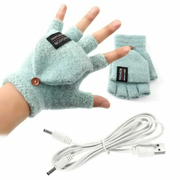 Guantes Calefactores Con Conexion Usb Calentador De Manos
