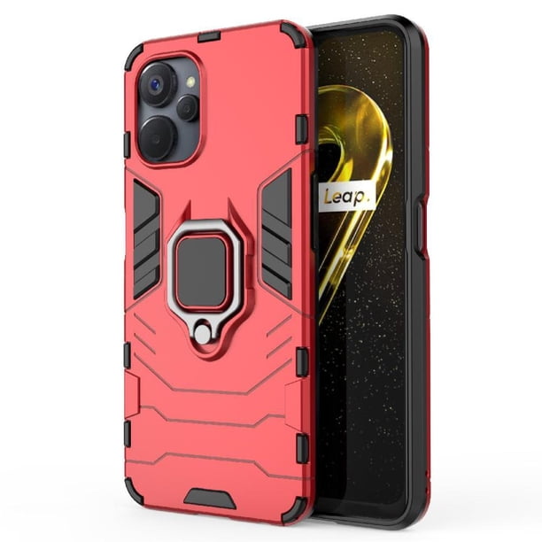 FOXDOCK Funda Antigolpes para Realme 9i 5G – Protección Total con Soporte y Diseño Robusto