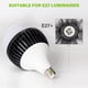 thumbnail image 2 of Ampolleta Led Luminaria Potente Interior Base Color Rondon, 2 of 3