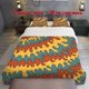 thumbnail image 1 of 3pcs Vibrant Ripple Pattern Bedding Set 1 Duvet Cover + 2 Pillowcases Multicolor Digital Print, 1 of 5