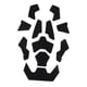 thumbnail image 5 of Pegatinas Para Casco De Corte Alto, Accesorios Para Casco Rápido, Exterior Modificado, 11 Unidades/juego, Color Negro, 5 of 5