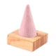 thumbnail image 4 of Soporte Para Anillos En Forma De Cono, Soporte Para Anillos De Madera Para Ferias Artesanales, Encimera, Boda, 1, 4 of 5