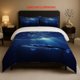 thumbnail image 1 of Majestic Humpback Whale Deep Blue Ocean Swimming Pattern Set Soft and Comfortable Bedding Set Suitable for All Seasons, 1 of 5