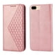 thumbnail image 2 of Funda Flip FOXDOCK para iPhone 6 , Estilo Billetera con Diseño Rombo, Correa de Mano y Soporte, Uso Diario, 2 of 5