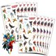 thumbnail image 1 of Pegatinas DC Comics – Pack de 12 de la Liga de la Justicia, 1 of 2