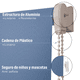 thumbnail image 4 of Cortina Roller Blackout Azul 200 X 250 Cm Sunfree, 4 of 10