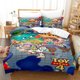 thumbnail image 1 of Bedroom Decor Soft & Comfortable 100% Polyester Set Toy Story Bedding Duvet Cover Set Kids Gift 3D Digital Printing Set Bed Sheets, 1 of 5