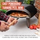 thumbnail image 4 of Pala para Pizza Chef Pomodoro 18 cm con Mango de Madera y Aluminio, 4 of 7