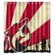 thumbnail image 1 of Cortina de ducha Phoenix Coyotes, juego de cortina de baño con ganchos, tamaño 60 x 72 pulgadas, 1 of 3