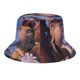 thumbnail image 5 of Era de Hielo Sombrero bucket para adultos, gorra de protección solar, sombrero de pescador plegable para viajes al aire libre, pesca y actividades de verano, 5 of 6