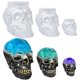 thumbnail image 1 of Set de Moldes de Silicona 3D de Calaveras ResinWorld para Manualidades, 1 of 7