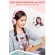 thumbnail image 2 of Auriculares New bee KH20 Kids con micrófono para escuela, color rosa, 2 of 6