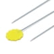 thumbnail image 2 of Alfileres planos Dritz 3010 de 5 cm, color amarillo (50 unidades), 2 of 3