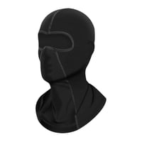 Ioensy - Máscara De Pasamontañas Sombreros De Verano Cubierta De Cara Completa Negro 17.7X6.7In